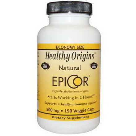 Healthy Origins, EpiCor, 500mg, 150 Veggie Caps