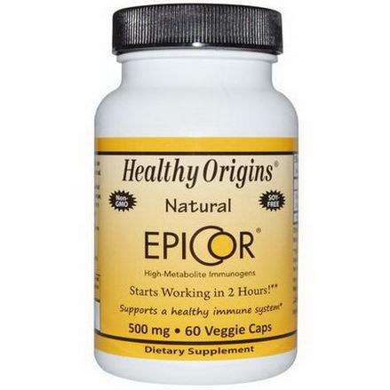 Healthy Origins, EpiCor, 500mg, 60 Veggie Caps