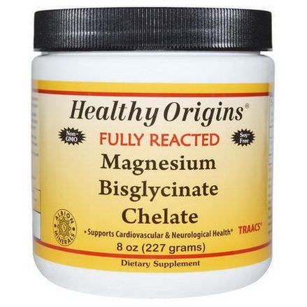 Healthy Origins, Fully Reacted Magnesium Bisglycinate Chelate 227g