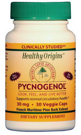 Healthy Origins, Pycnogenol, 30mg, 30 Veggie Caps