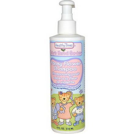 Healthy Times, Baby's Herbal Garden, Shampoo, Pansy Flower 236ml
