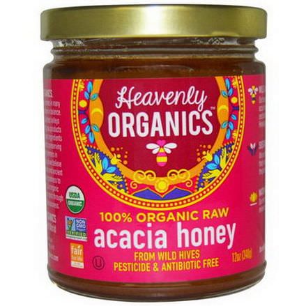 Heavenly Organics, Acacia Honey, 100% Organic Raw 340g