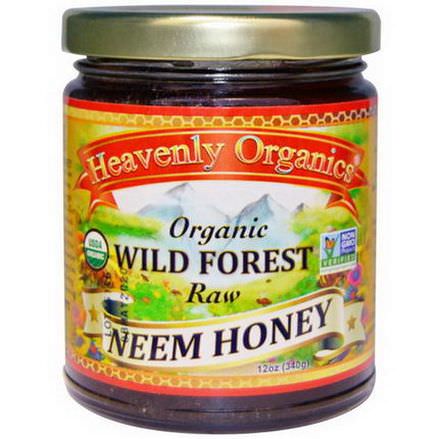 Heavenly Organics, Organic Wild Forest Raw Neem Honey 340g
