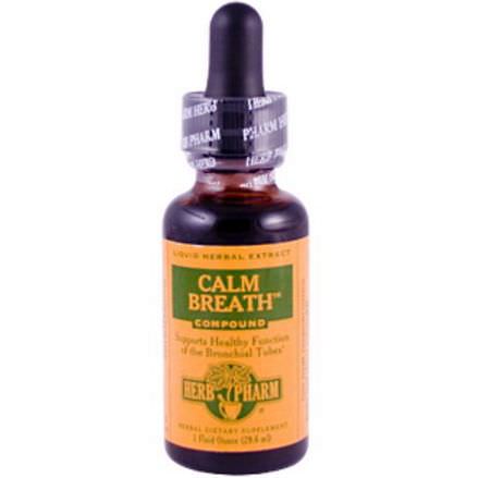 Herb Pharm, Calm Breath, Respiratory System 30ml