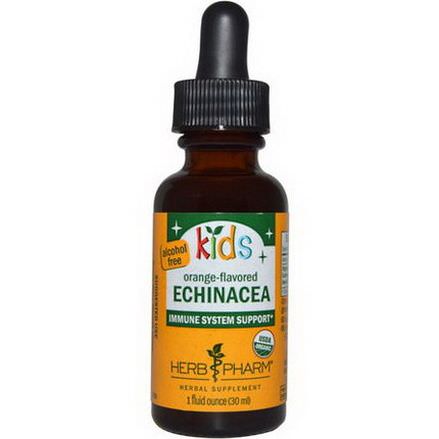 Herb Pharm, Kids Echinacea, Alcohol-Free, Orange-Flavored 30ml