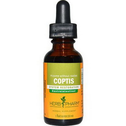 Herb Pharm, Coptis, Rhizome Without Rootlet 30ml
