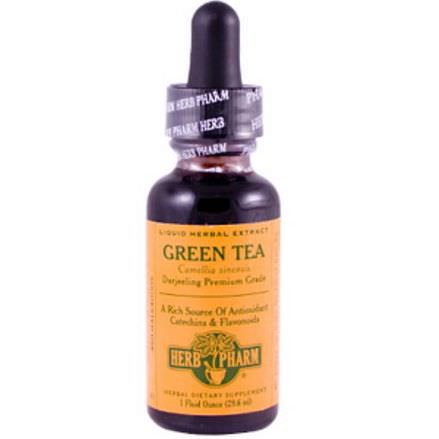 Herb Pharm, Green Tea 30ml
