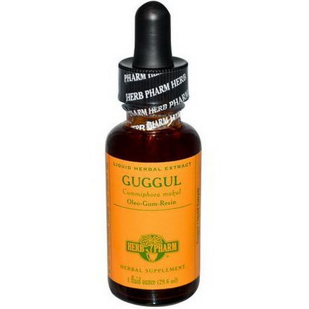 Herb Pharm, Guggul, Liquid Herbal Extract 29.6ml