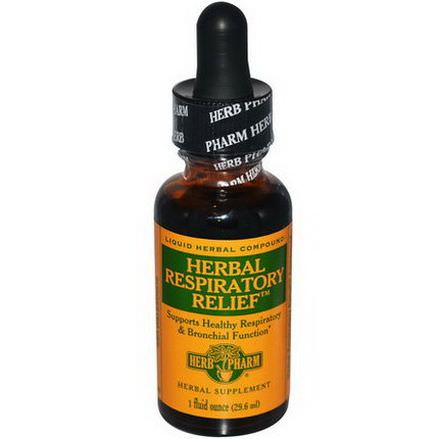 Herb Pharm, Herbal Respiratory Relief 29.6ml