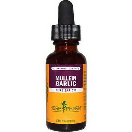 Herb Pharm, Mullein Garlic, Pure Ear Oil 30ml