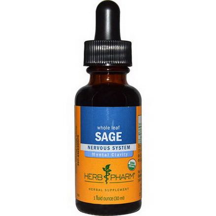 Herb Pharm, Whole Leaf Sage 30ml