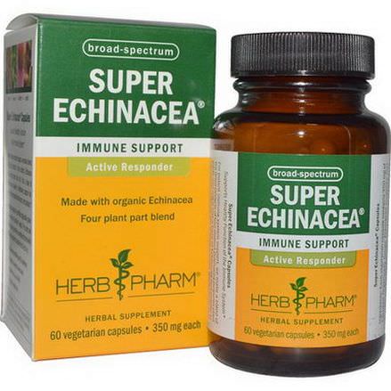 Herb Pharm, Super Echinacea, 350mg, 60 Veggie Caps