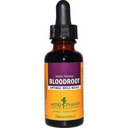 Herb Pharm, Whole Rhizome Bloodroot 29.6ml