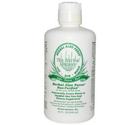 Herbal Answers, Inc, Herbal Aloe Force 1 Liter