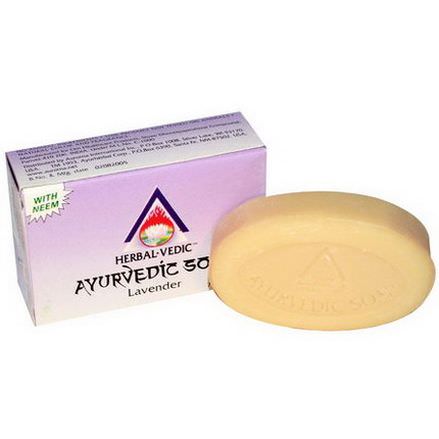 Herbal - Vedic, Ayurvedic Soap, Lavender, 1 Bar 75g