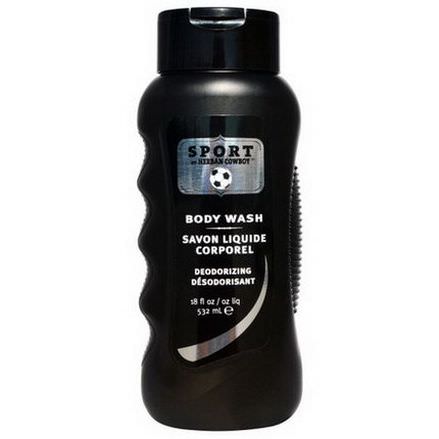 Herban Cowboy, Body Wash, Sport 532ml