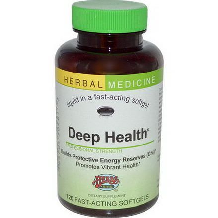 Herbs Etc. Deep Health, Alcohol Free, 120 Fast-Acting Softgels