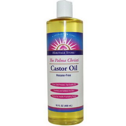 Heritage Products, Castor Oil 480ml