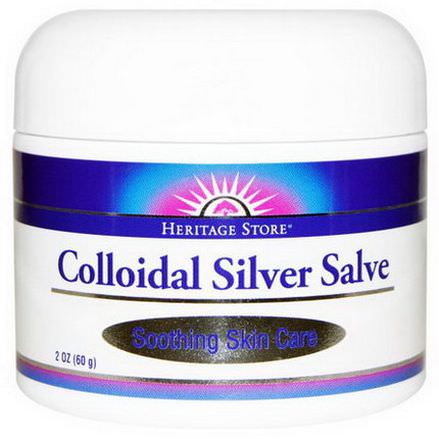 Heritage Products, Colloidal Silver Salve 60g
