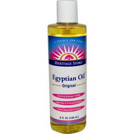 Heritage Products, Egyptian Oil, Original 240ml
