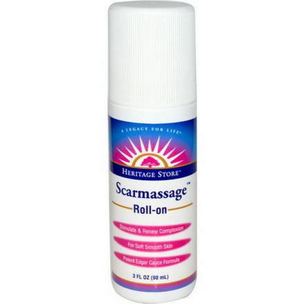 Heritage Products, Scarmassage, Roll-on 90ml