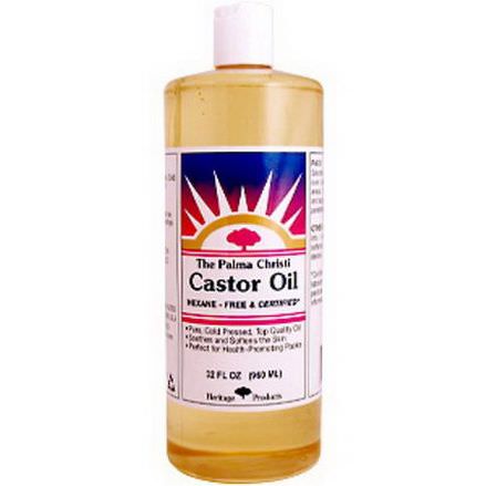 Heritage Products, The Palma Christi, Castor Oil 960ml
