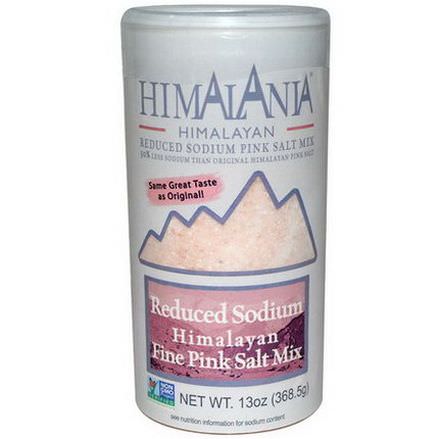 Himalania, Reduced Sodium Himalayan Fine Pink Salt Mix 368.5g