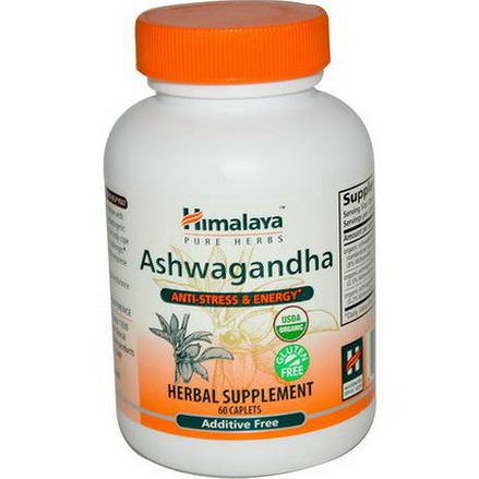 Himalaya Herbal Healthcare, Ashwagandha, 60 Caplets