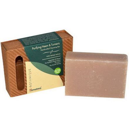Himalaya Herbal Healthcare, Botanique, Handcrafted Cleansing Bar, Purifying Neem&Turmeric 125g