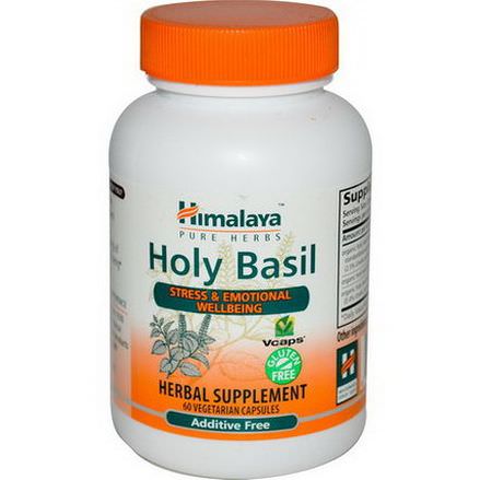 Himalaya Herbal Healthcare, Holy Basil, 60 Veggie Caps