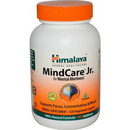 Himalaya Herbal Healthcare, MindCare Jr. 120 Veggie Caps
