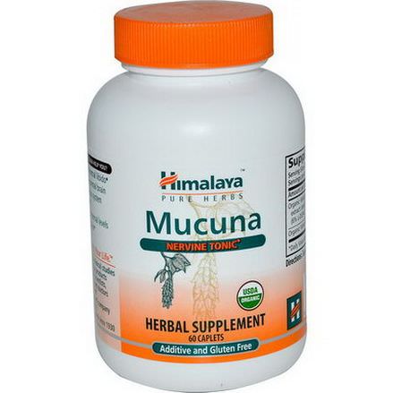 Himalaya Herbal Healthcare, Mucuna, Nervine Tonic, 60 Caplets