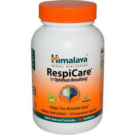Himalaya Herbal Healthcare, RespiCare, 120 Veggie Caps