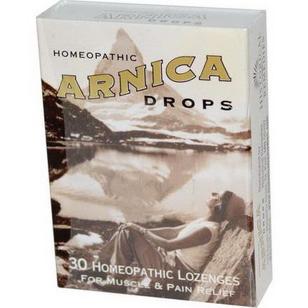 Historical Remedies, Arnica Drops, 30 Homeopathic Lozenges