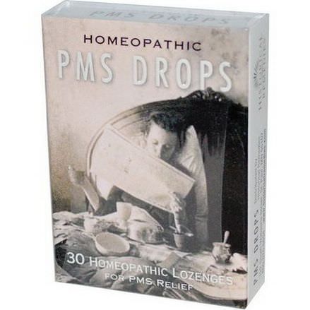 Historical Remedies, PMS Drops, 30 Homeopathic Lozenges