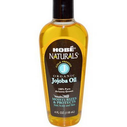 Hobe Labs, Naturals, Organic Jojoba Oil 118ml