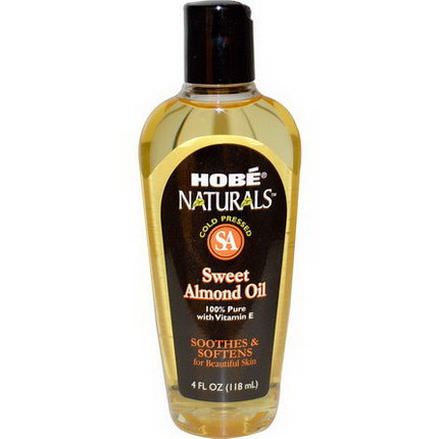 Hobe Labs, Naturals, Sweet Almond Oil 118ml