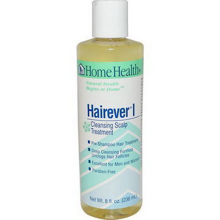 Home Health, Hairever I, Cleansing Scalp Treatment 236ml