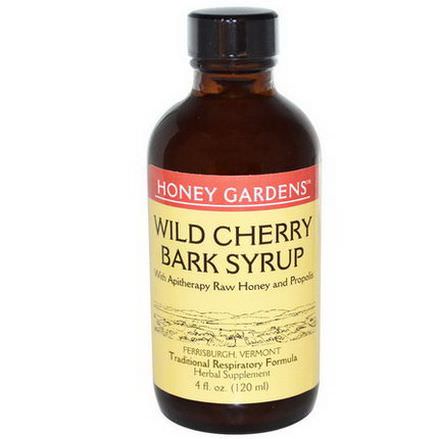 Honey Gardens, Wild Cherry Bark Syrup 120ml