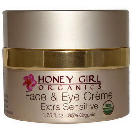 Honey Girl Organics, Face&Eye Cream, Extra Sensitive, 1.75 fl oz
