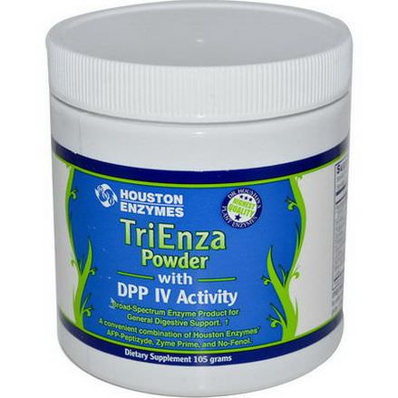 Houston Enzymes, TriEnza Powder with DPP IV Activity, 105g