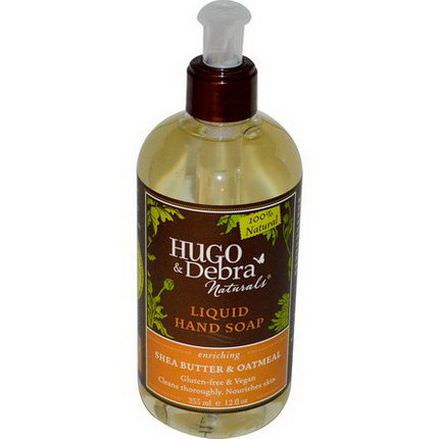 Hugo Naturals, Liquid Hand Soap, Shea Butter&Oatmeal 355ml