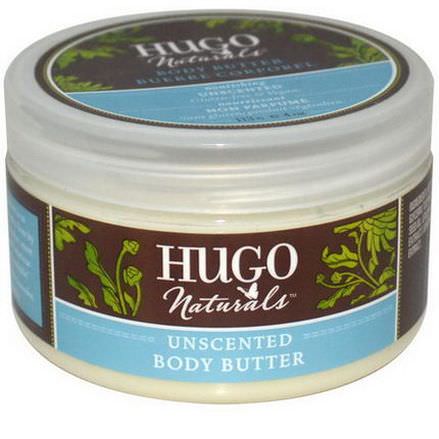 Hugo Naturals, Unscented Body Butter 113g