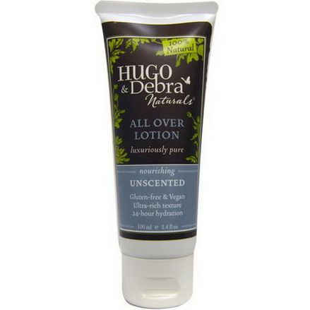 Hugo Naturals, All Over Lotion, Nourishing, Unscented 100ml