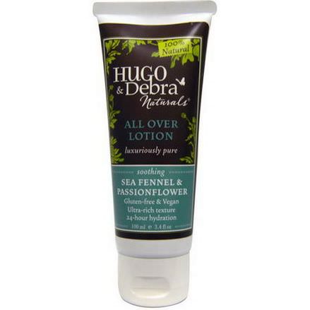 Hugo Naturals, All Over Lotion, Soothing, Sea Fennel&Passionflower 100ml
