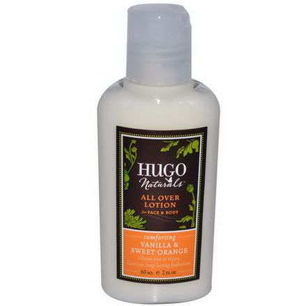 Hugo Naturals, All Over Lotion, Vanilla&Sweet Orange 60ml