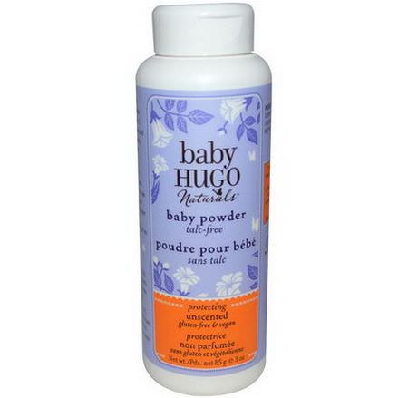Hugo Naturals, Baby Powder, Unscented 85g