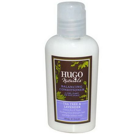 Hugo Naturals, Balancing Conditioner, Tea Tree&Lavender 60ml