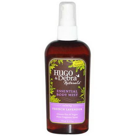 Hugo Naturals, Essential Body Mist, French Lavender 118ml