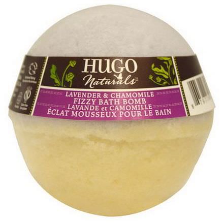 Hugo Naturals, Fizzy Bath Bomb, Lavender&Chamomile 170g
